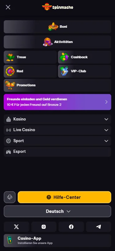 app spinmacho