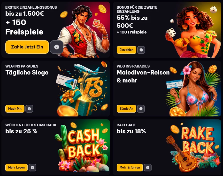 promotions at spinmacho